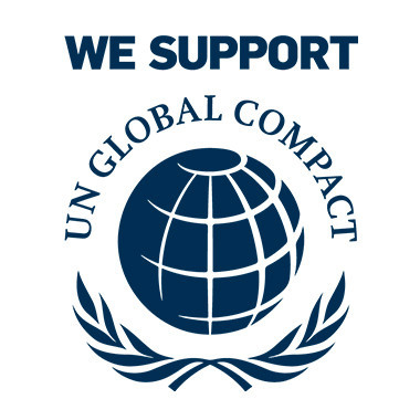 logo "We support UN Global compact"